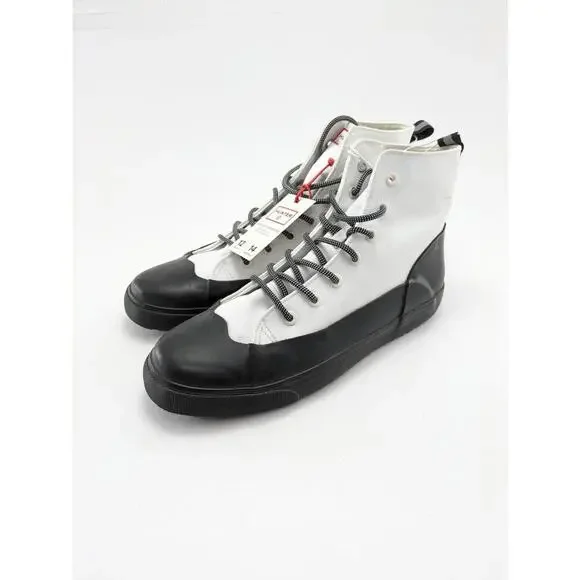 NWT Unisex Hunter Target Dipped Canvas HighTop White Shoe 251141022 Size 12M 14W - Picture 3 of 6